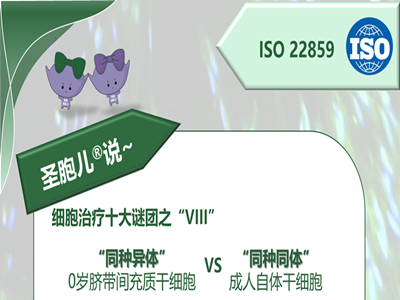 细胞治疗十大谜团之八：“同种异体”0岁脐带间充质干细胞VS“同种同体”成人自体干细胞