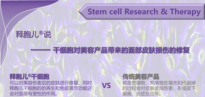 释胞儿<sup>®</sup>说——干细胞对美容产品带来的面部皮肤损伤的修复